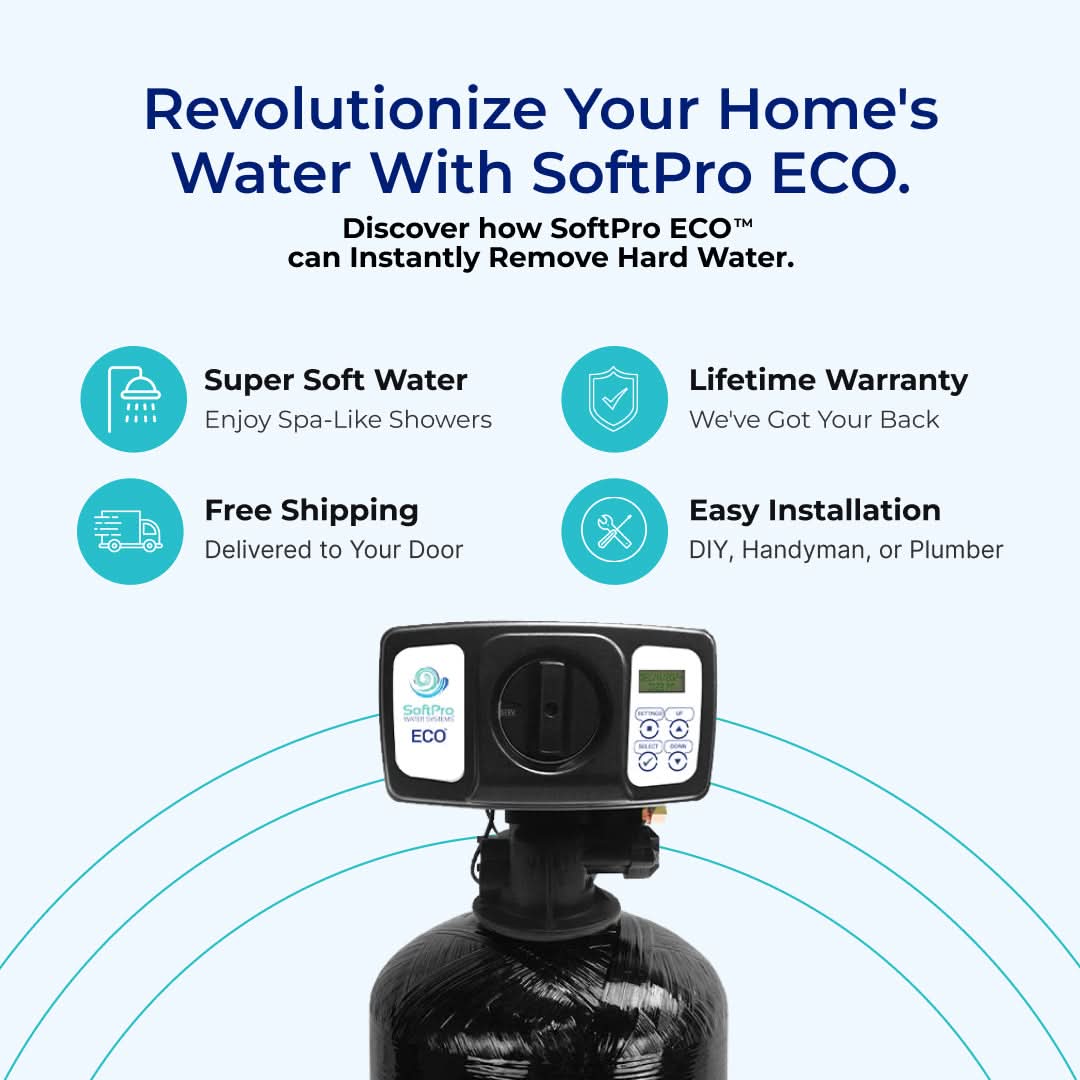 SoftPro ECO™ City Water Softener - Best Water Softener Systems for City Water