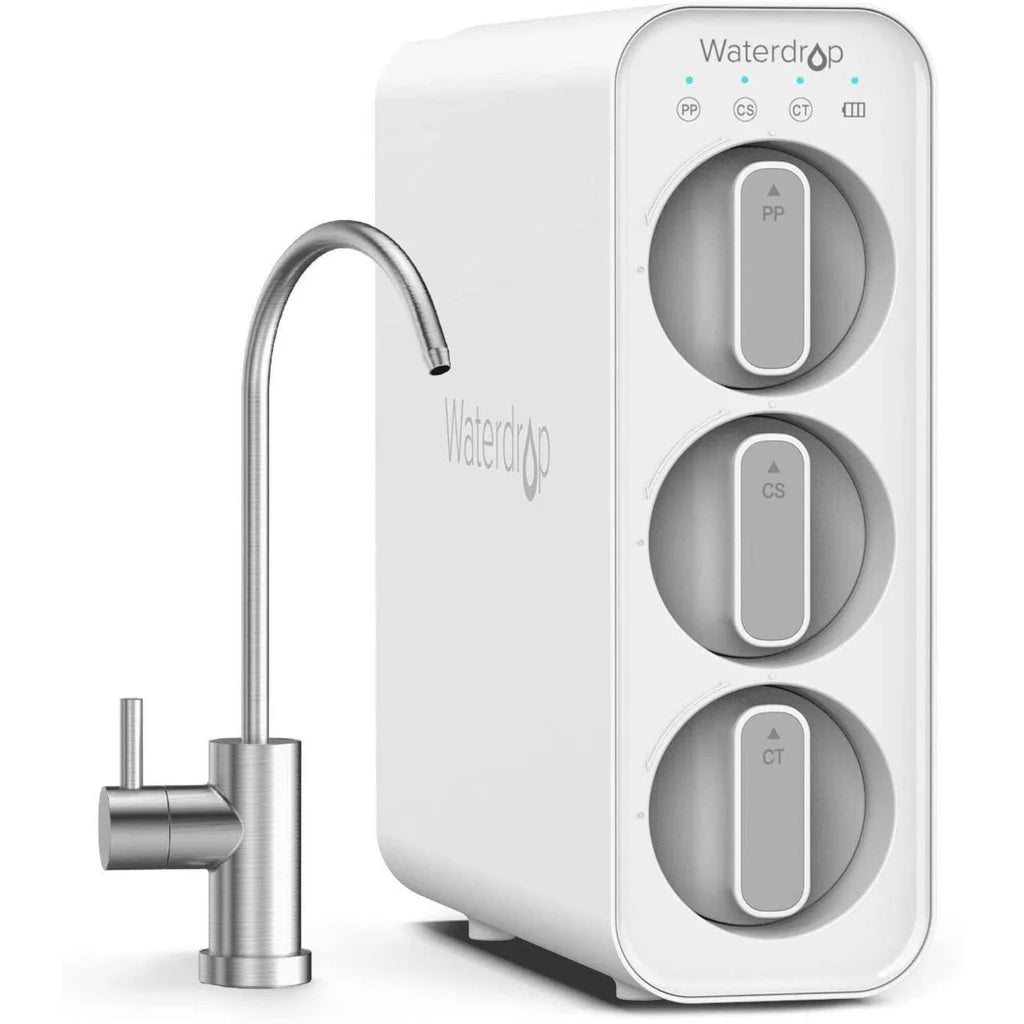 WaterDrop Under Sink Integrated Dual Carbon Filtration System